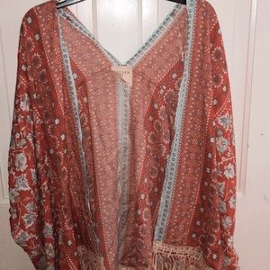 Hayden Girls Flowy Cardigan